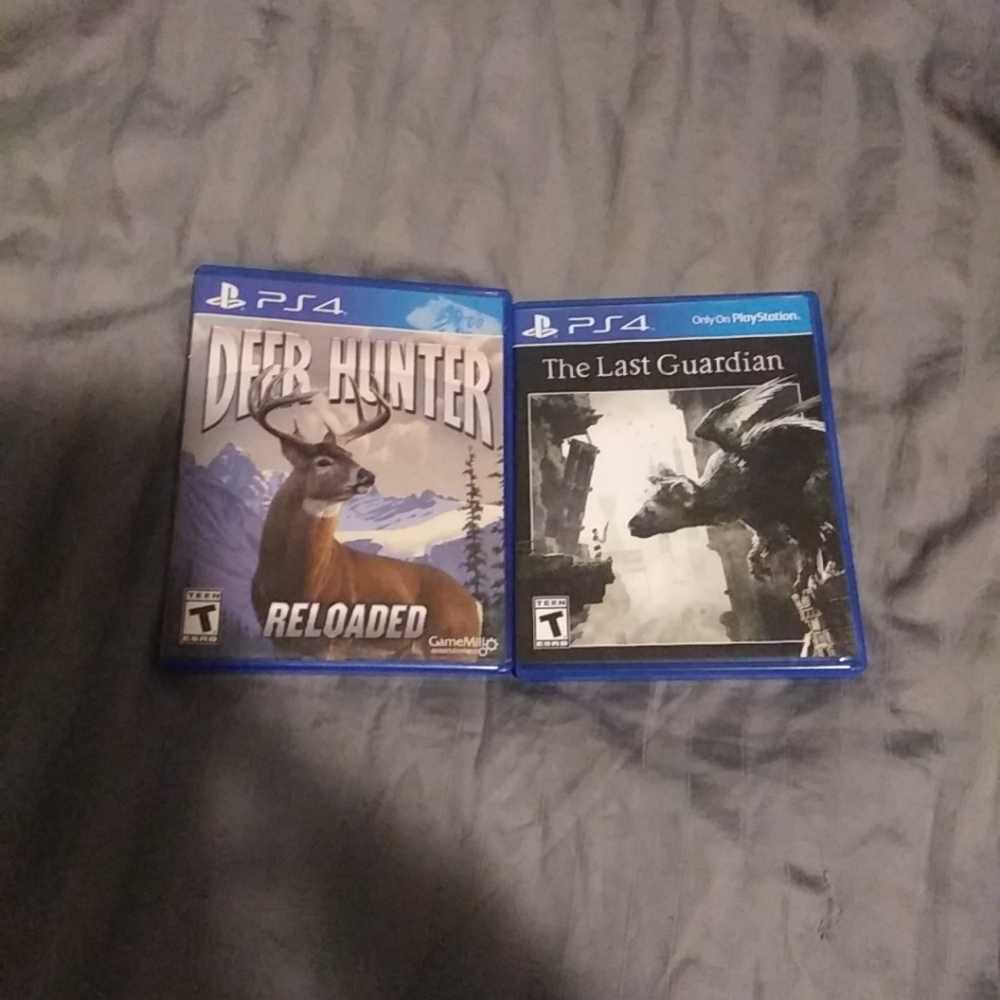 Lot Deer Hunter: Reloaded (Sony PlayStation 4, 2017) Complete The Last Guardian